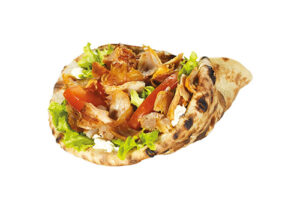 Sandwich Naan Kebab
