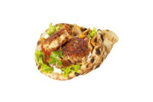 Sandwich Naan Végétarien