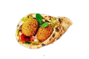 Sandwich Naan Falafel