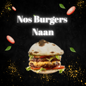 Nos burgers Naan